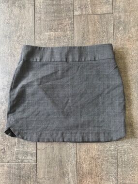 Plaid mini Skirt